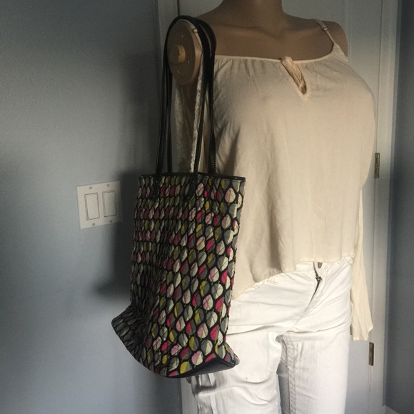 Vera Bradley colorful tote bag - Picture 3 of 8